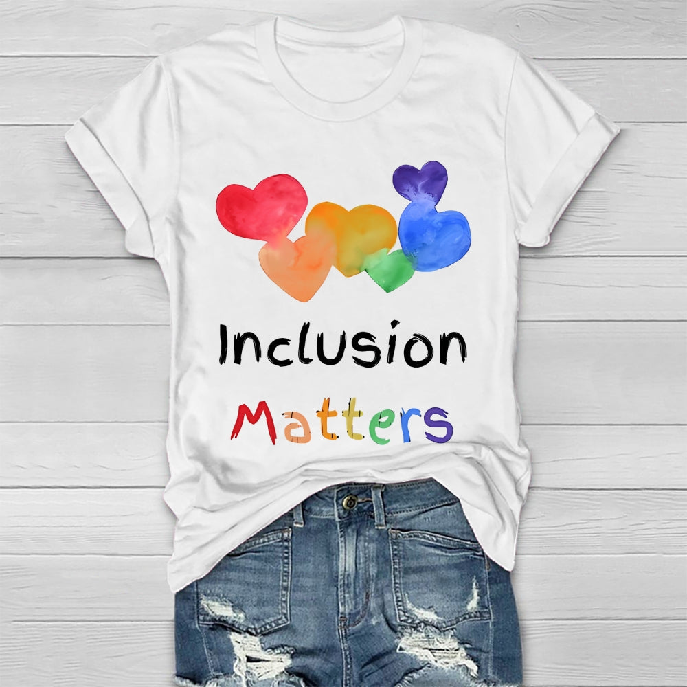Inclusion Matters Healthwear T-shirt
