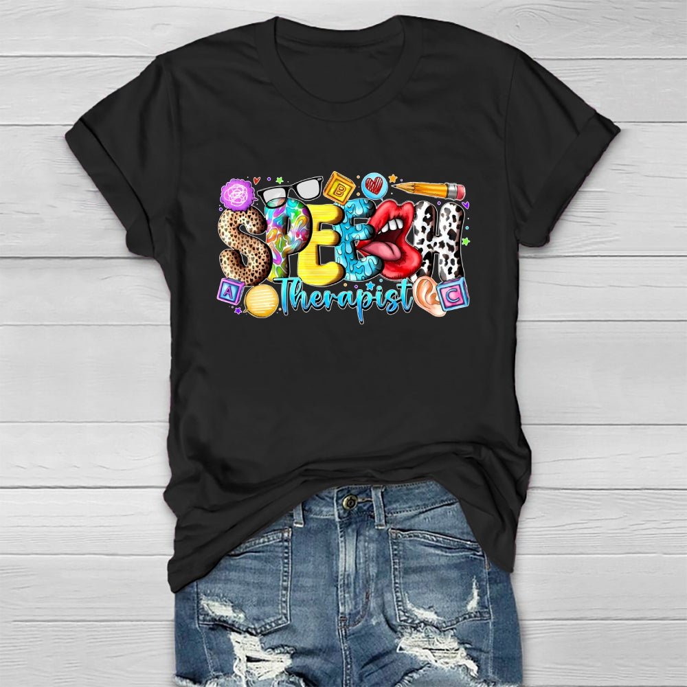 Speech Therapist Healthwear T-shirt