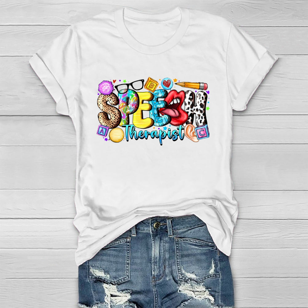 Speech Therapist Healthwear T-shirt