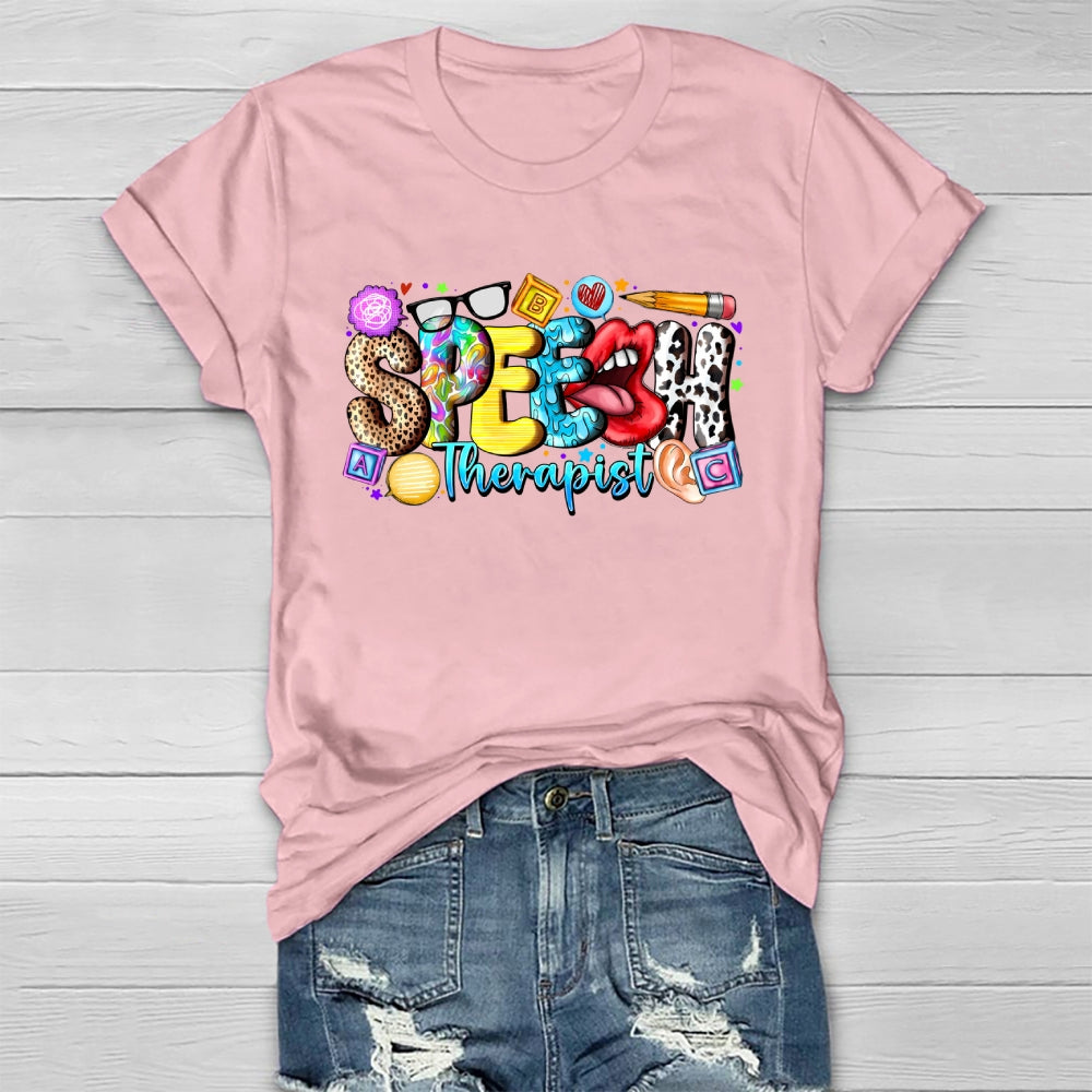 Speech Therapist Healthwear T-shirt