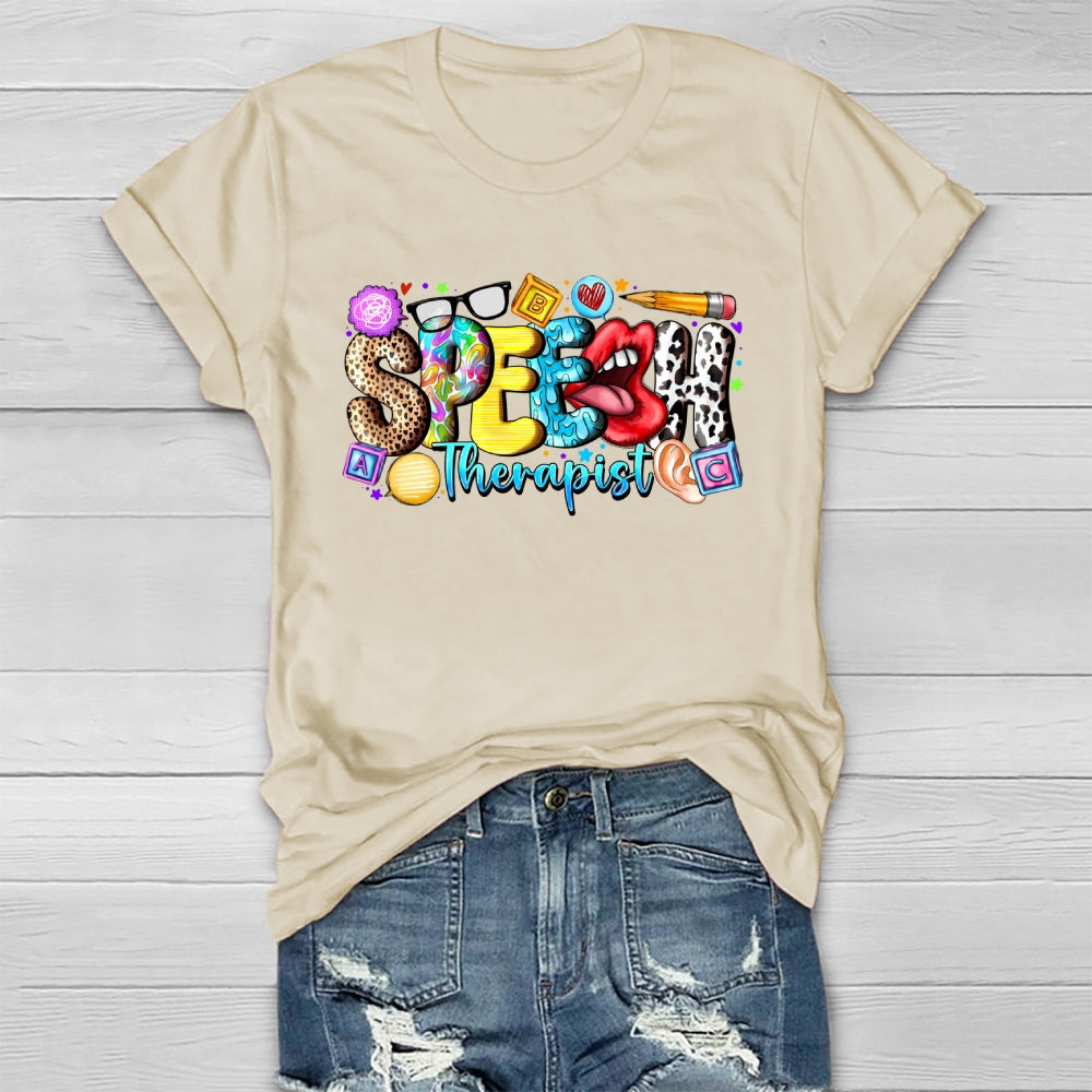 Speech Therapist Healthwear T-shirt