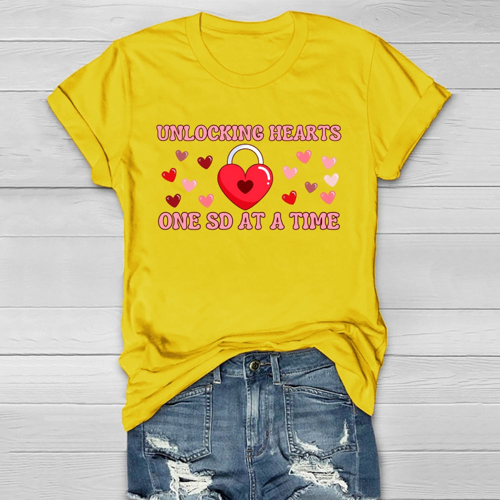 Unlocking  Hearts  One Sd At A Time Healthwear T-shirt