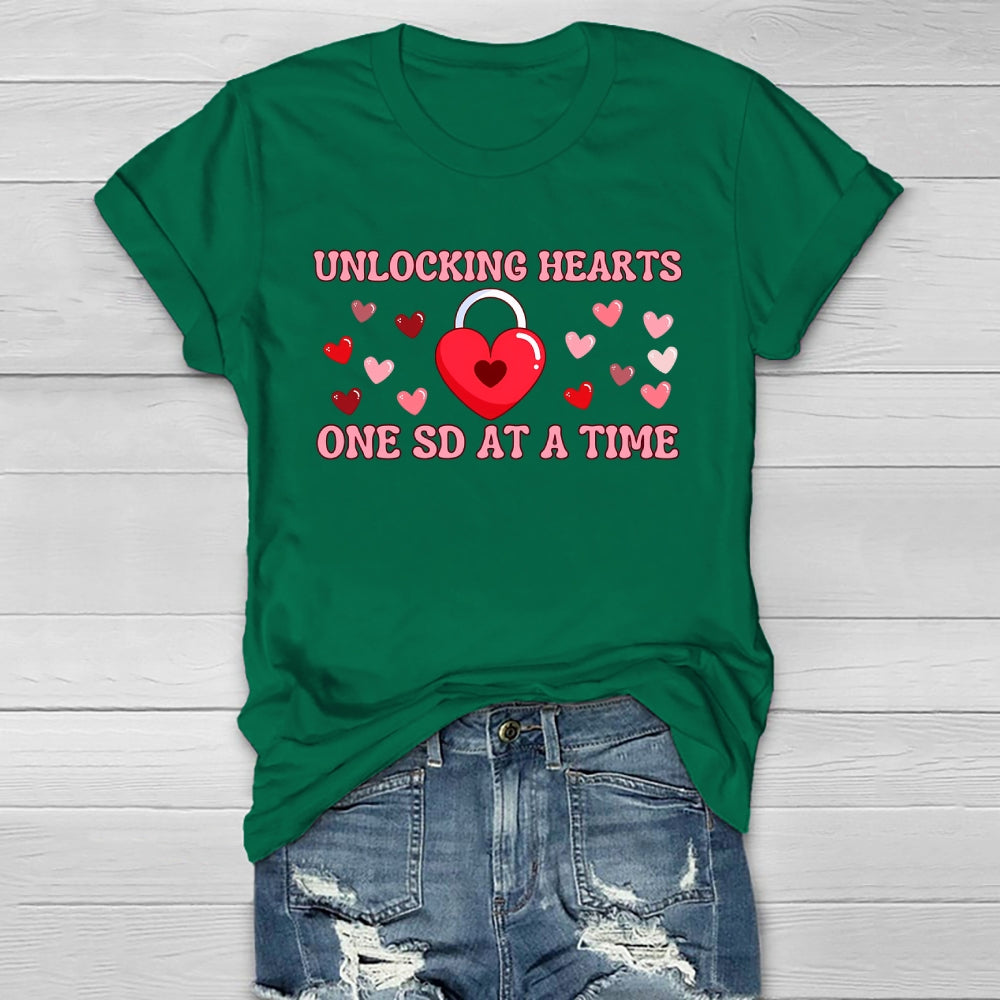 Unlocking  Hearts  One Sd At A Time Healthwear T-shirt