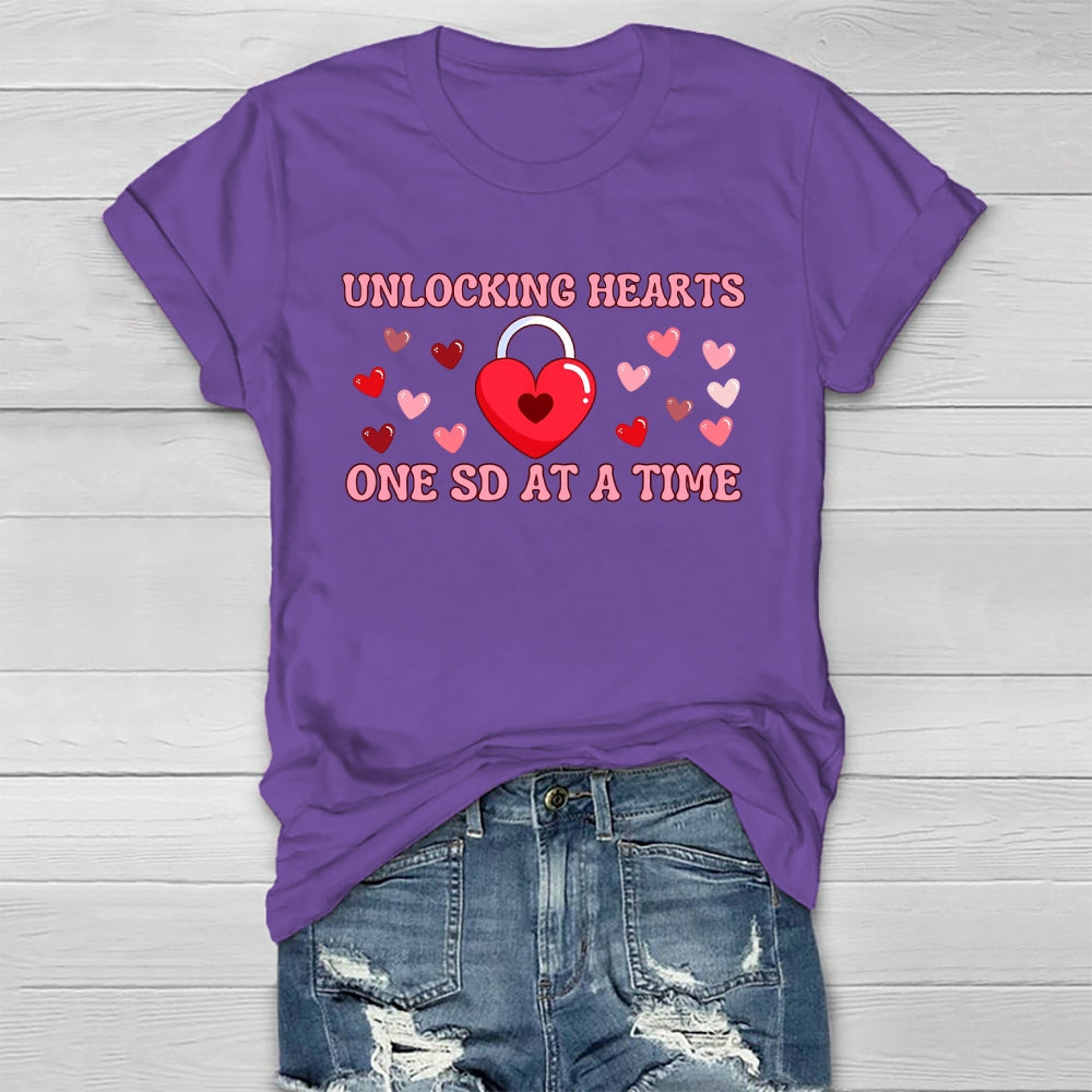 Unlocking  Hearts  One Sd At A Time Healthwear T-shirt