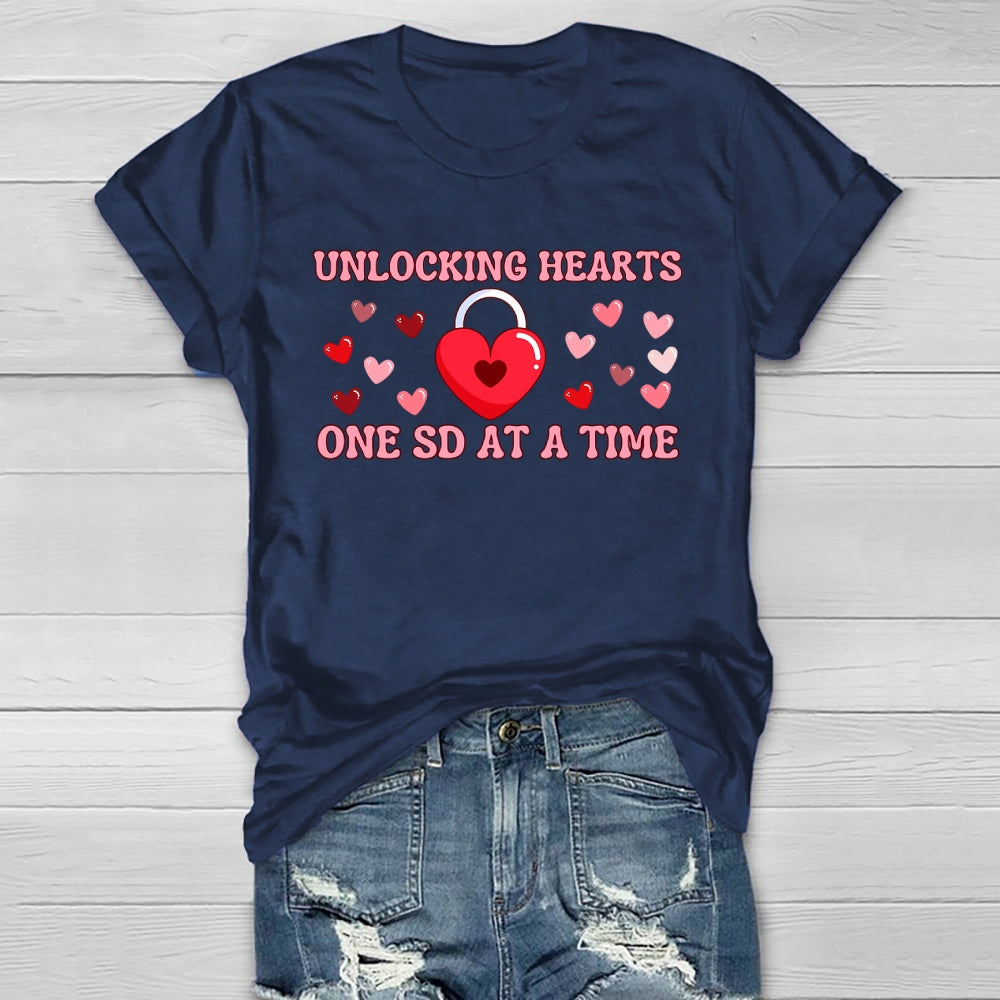 Unlocking  Hearts  One Sd At A Time Healthwear T-shirt