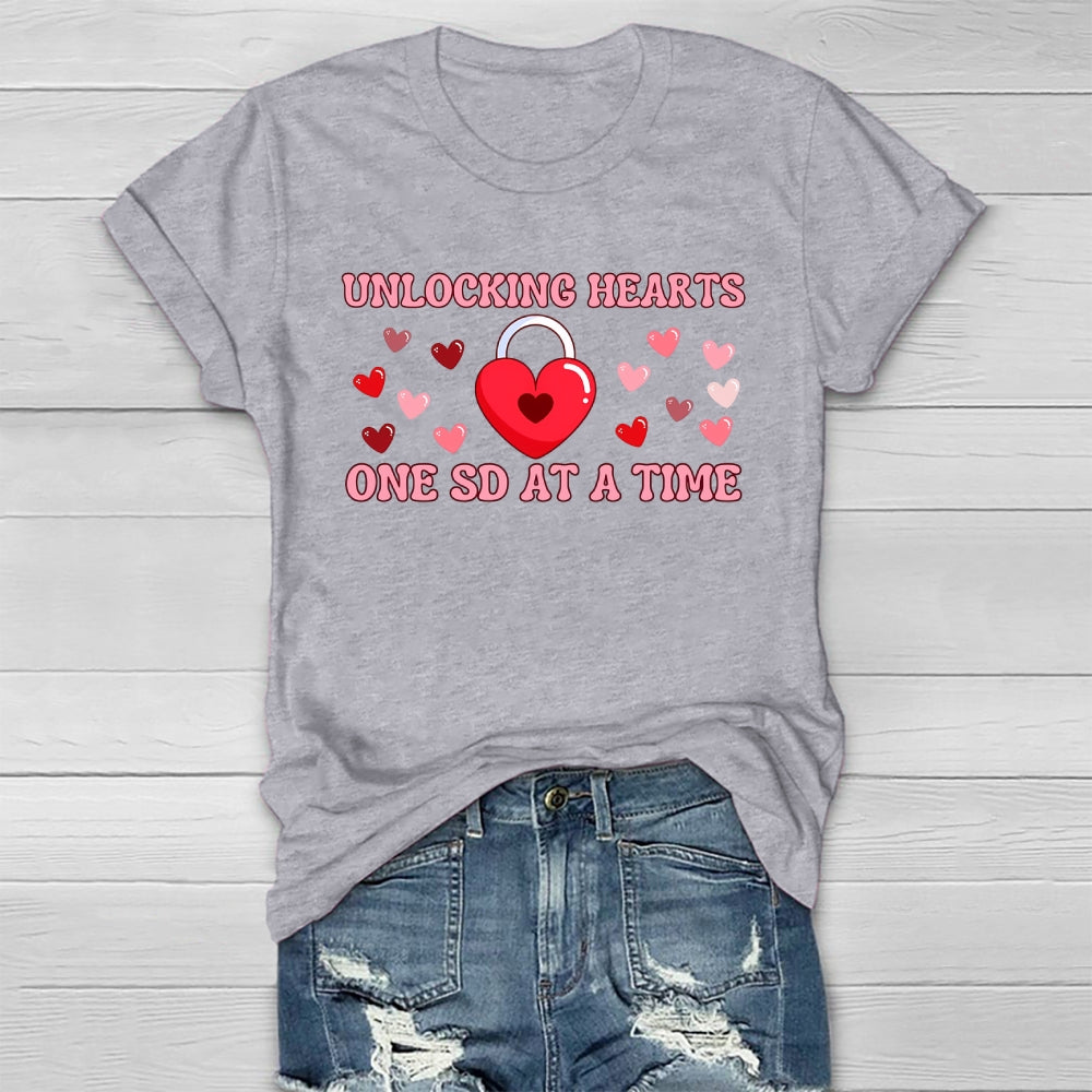 Unlocking  Hearts  One Sd At A Time Healthwear T-shirt