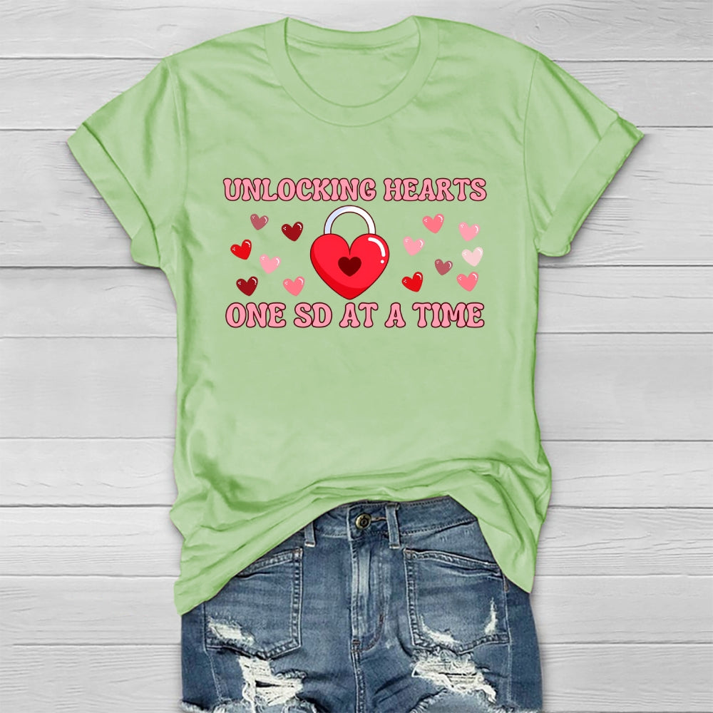 Unlocking  Hearts  One Sd At A Time Healthwear T-shirt