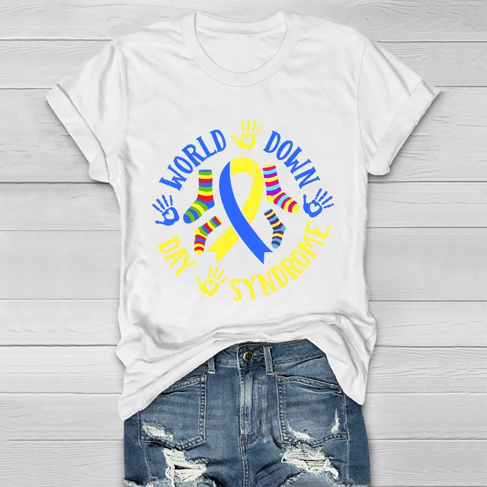 World Down Syndrome Day Healthwear T-shirt