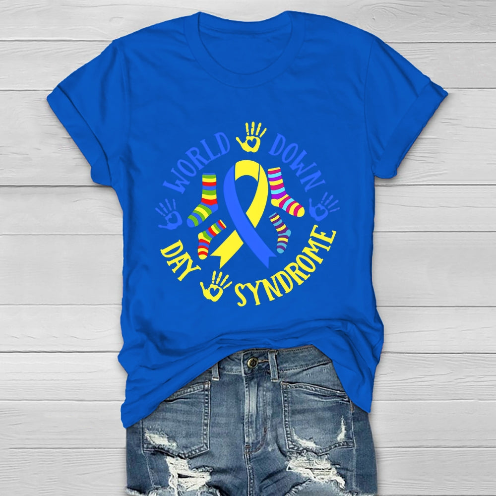 World Down Syndrome Day Healthwear T-shirt