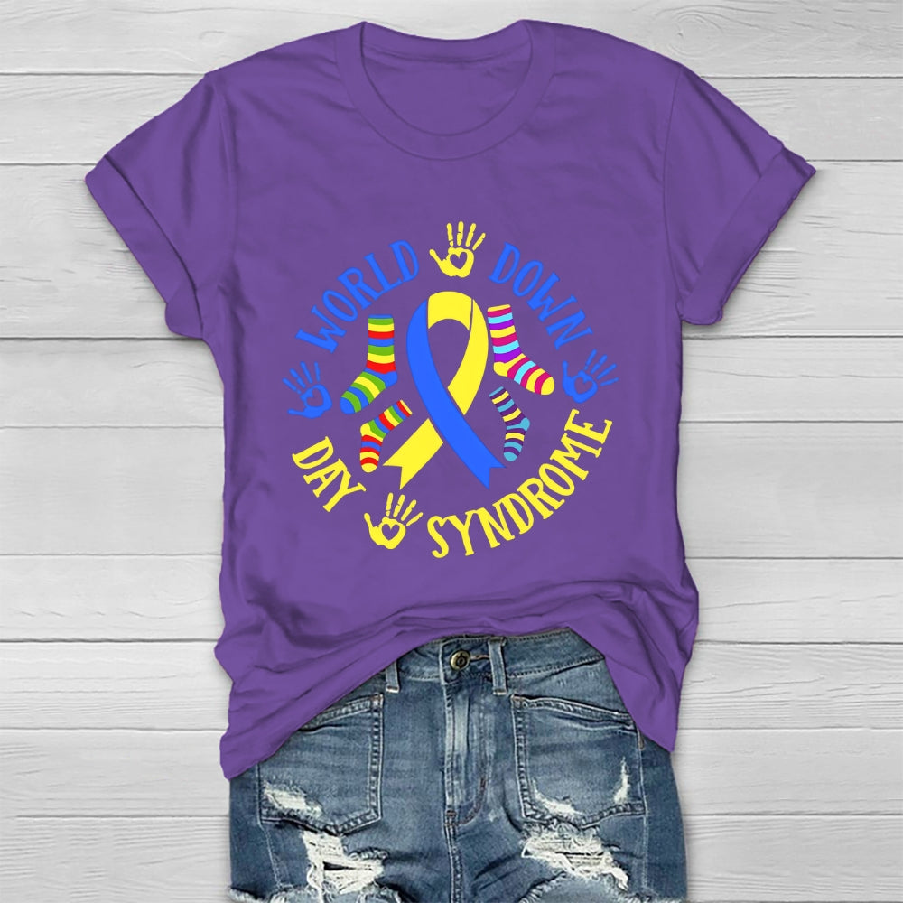 World Down Syndrome Day Healthwear T-shirt