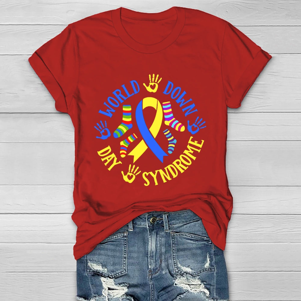 World Down Syndrome Day Healthwear T-shirt