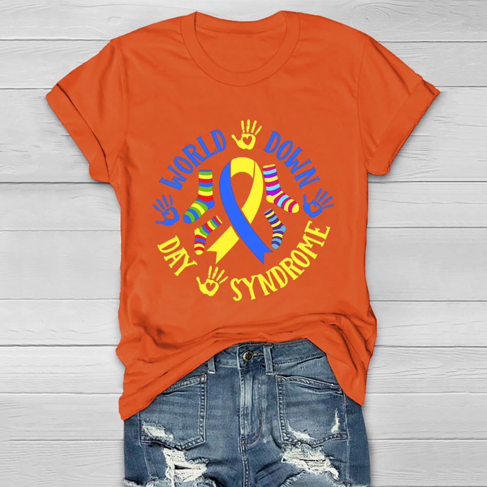 World Down Syndrome Day Healthwear T-shirt