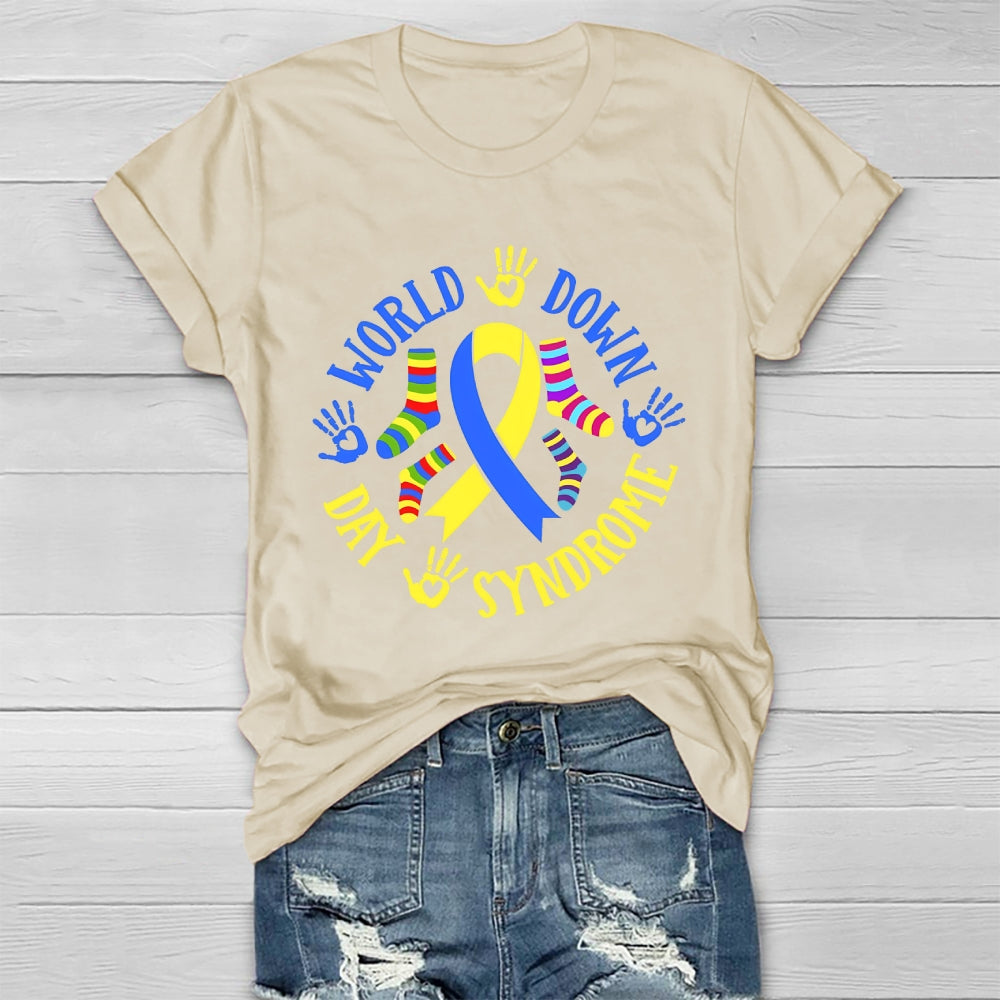 World Down Syndrome Day Healthwear T-shirt