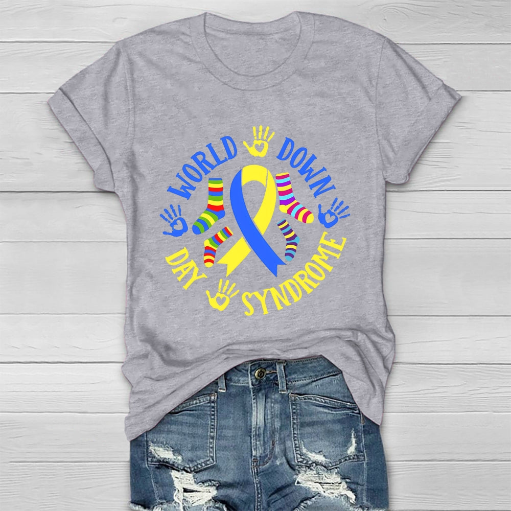 World Down Syndrome Day Healthwear T-shirt