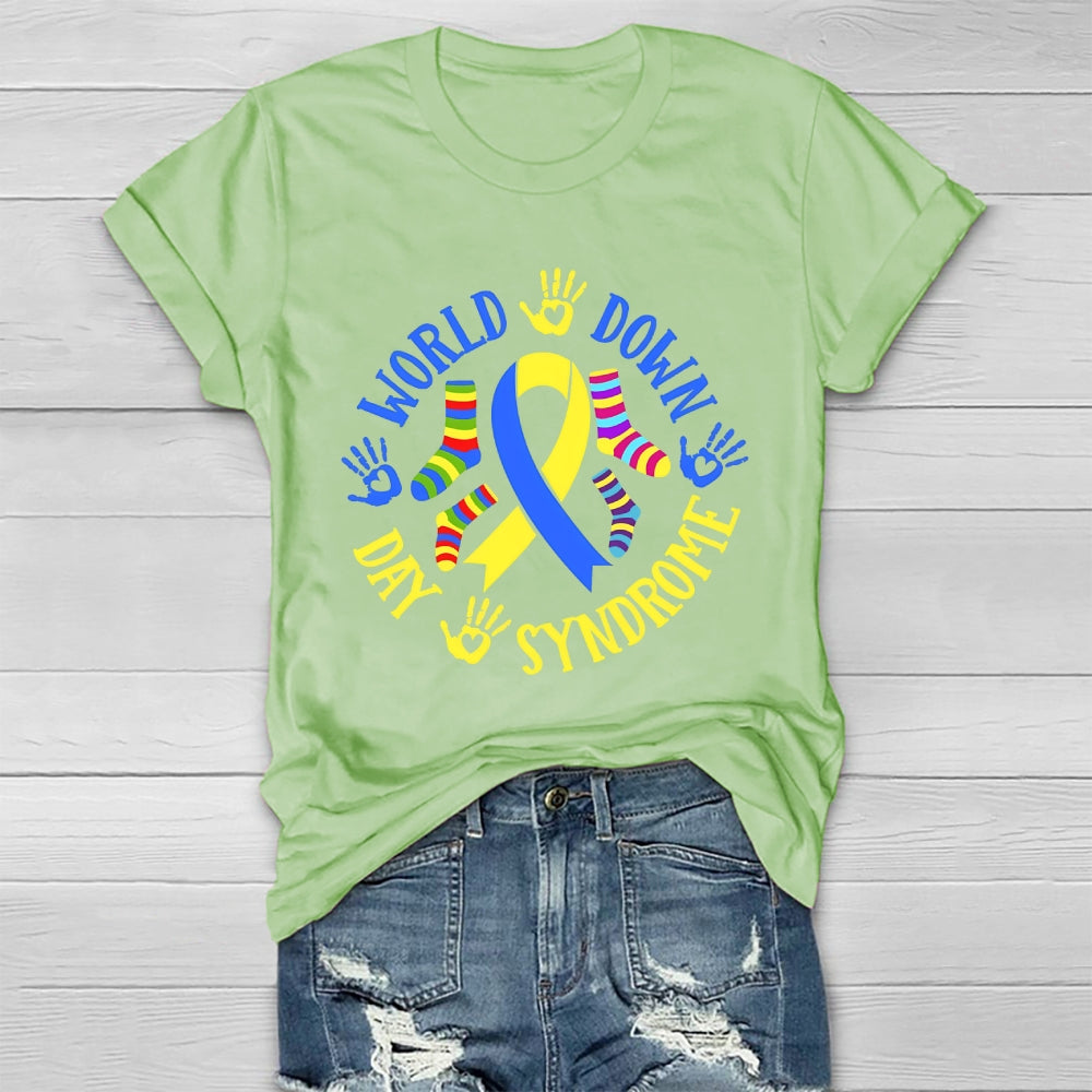 World Down Syndrome Day Healthwear T-shirt
