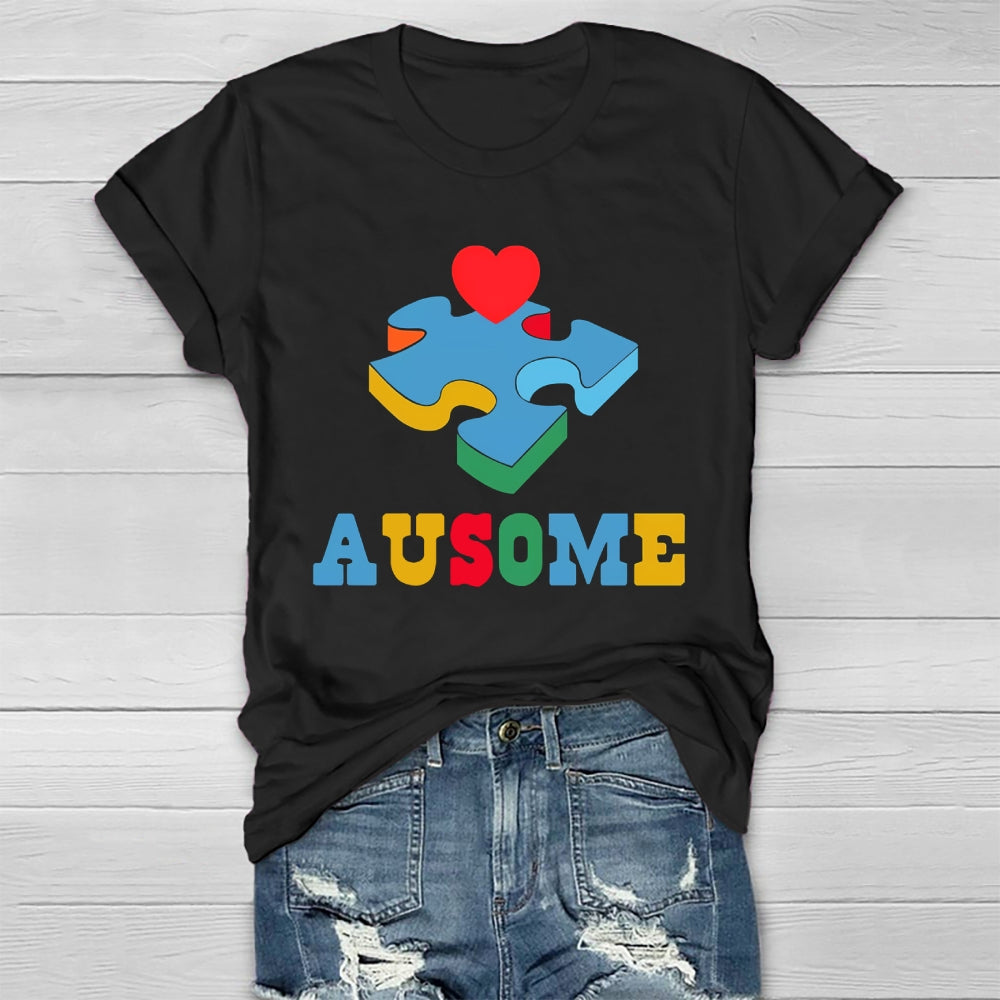 Ausome Autism Awareness Healthwear T-shirt