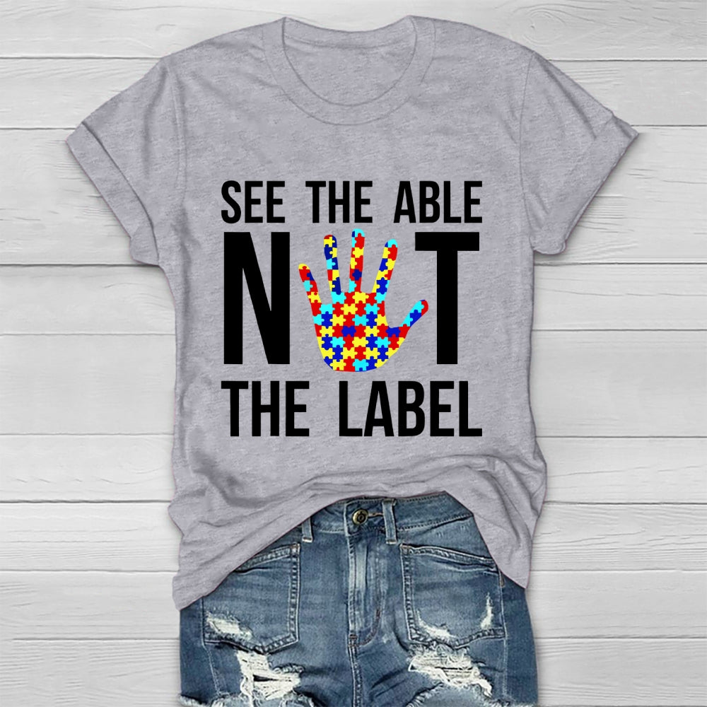 See The Able Not The Lable Healthwear T-shirt