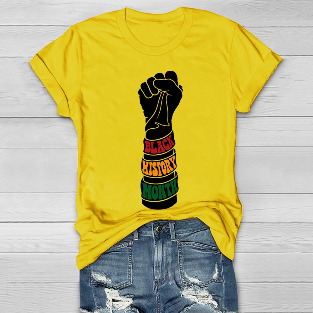 Black History Month Healthwear T-shirt