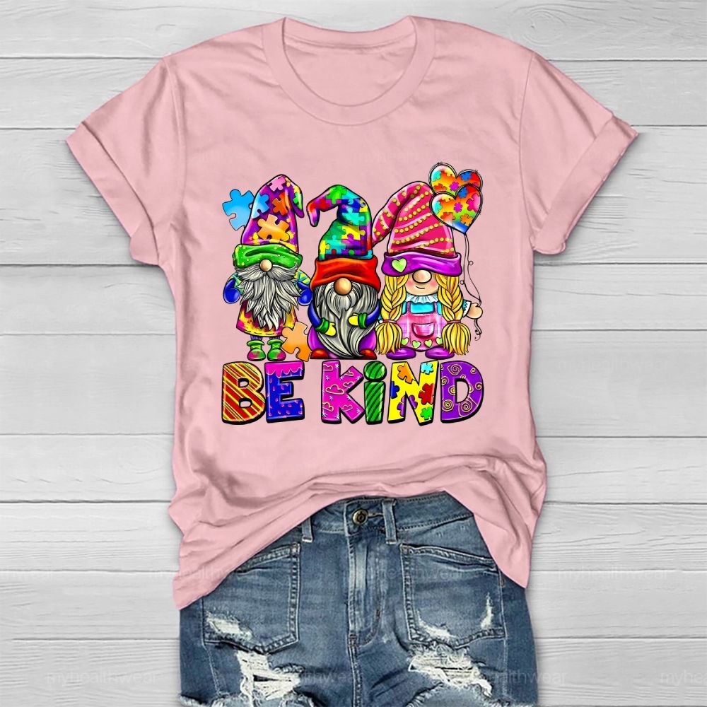 Be Kind Puzzle Christmas Healthwear T-shirt