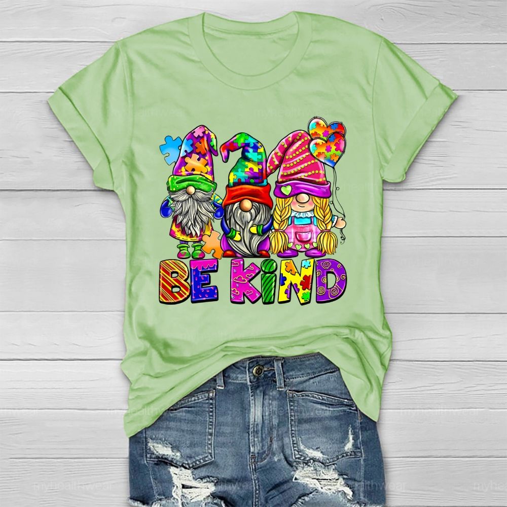 Be Kind Puzzle Christmas Healthwear T-shirt