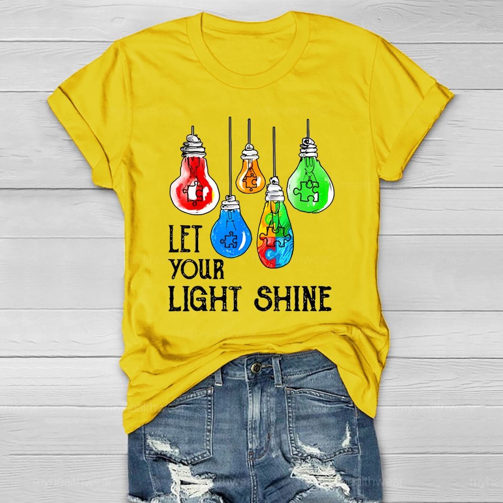 Let Your Light Shine Healthwear T-shirt