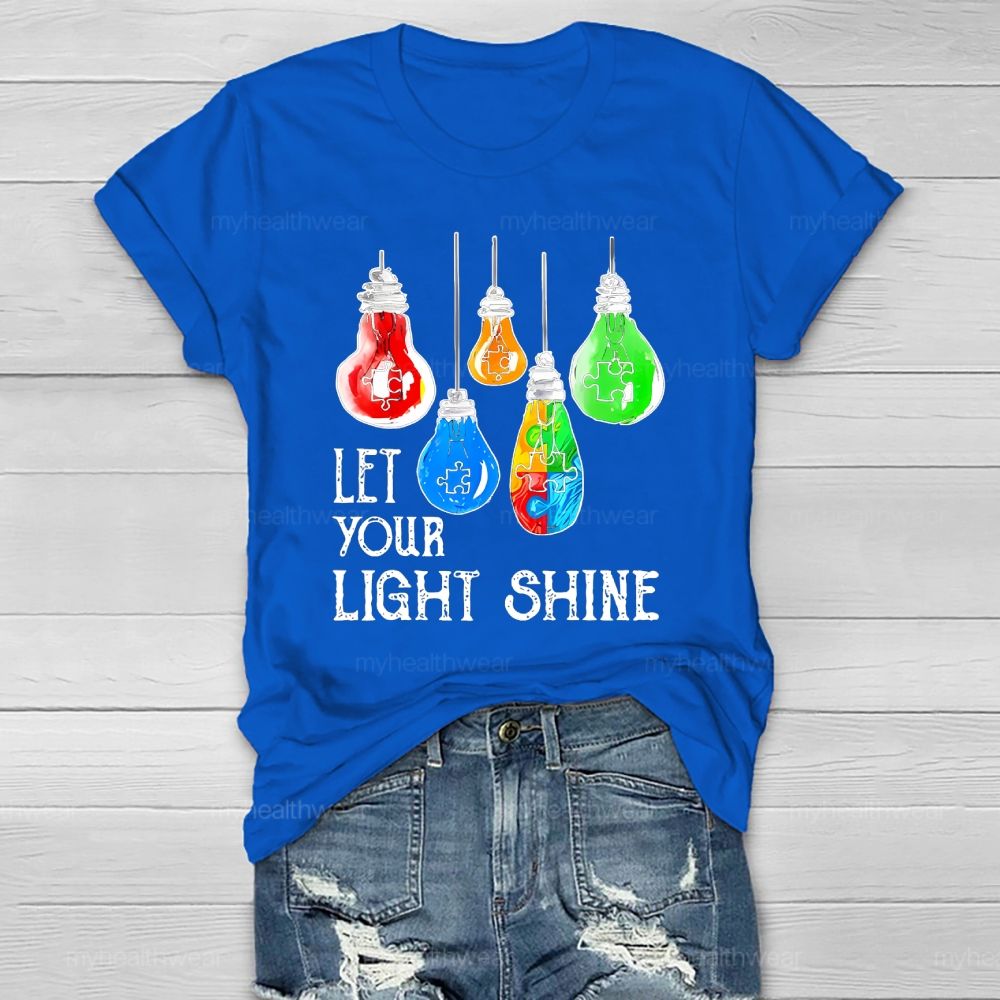 Let Your Light Shine Healthwear T-shirt