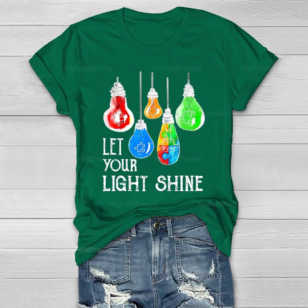 Let Your Light Shine Healthwear T-shirt