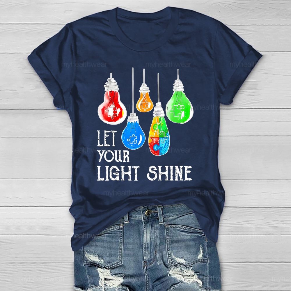 Let Your Light Shine Healthwear T-shirt
