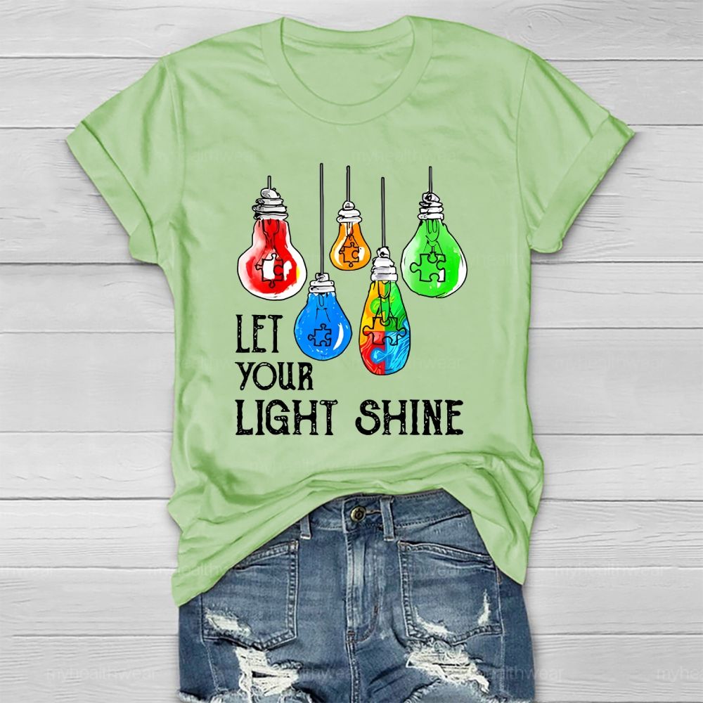 Let Your Light Shine Healthwear T-shirt