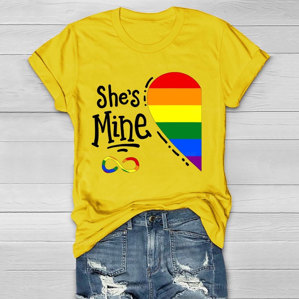 She's Mine Healthwear T-shirt