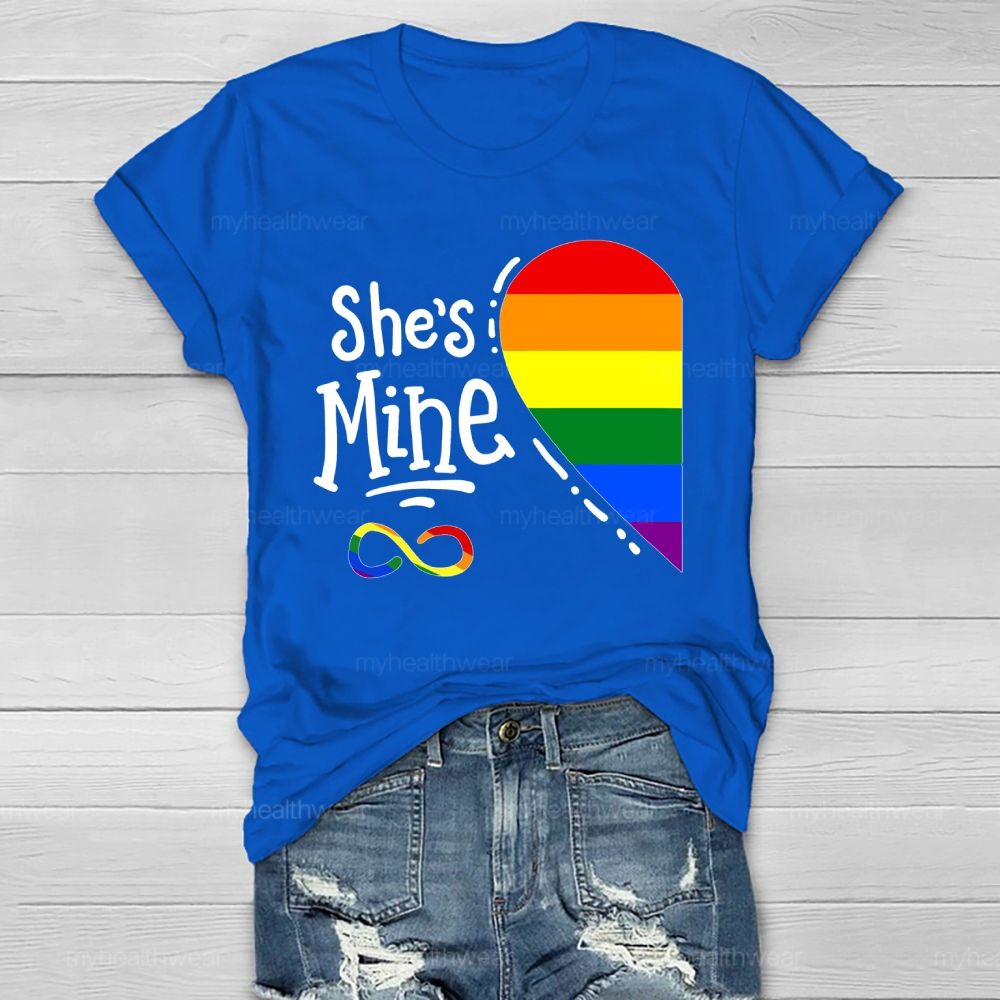 She's Mine Healthwear T-shirt