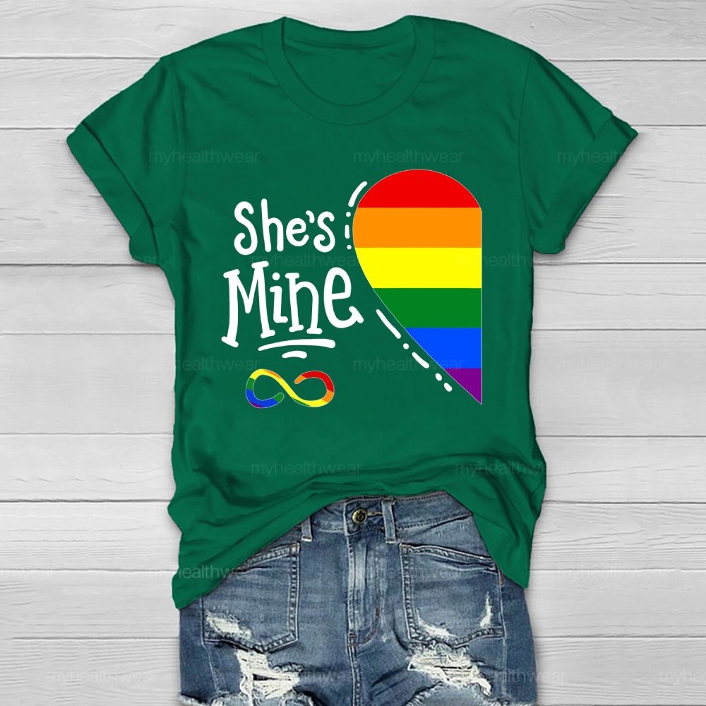 She's Mine Healthwear T-shirt