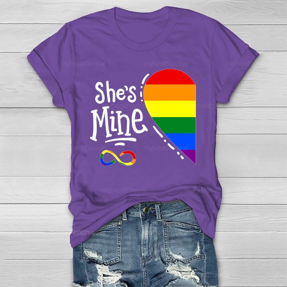 She's Mine Healthwear T-shirt