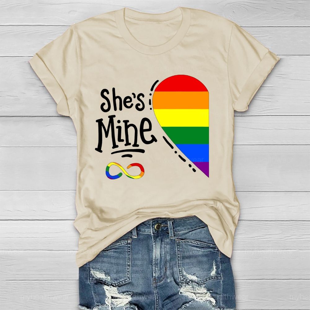 She's Mine Healthwear T-shirt