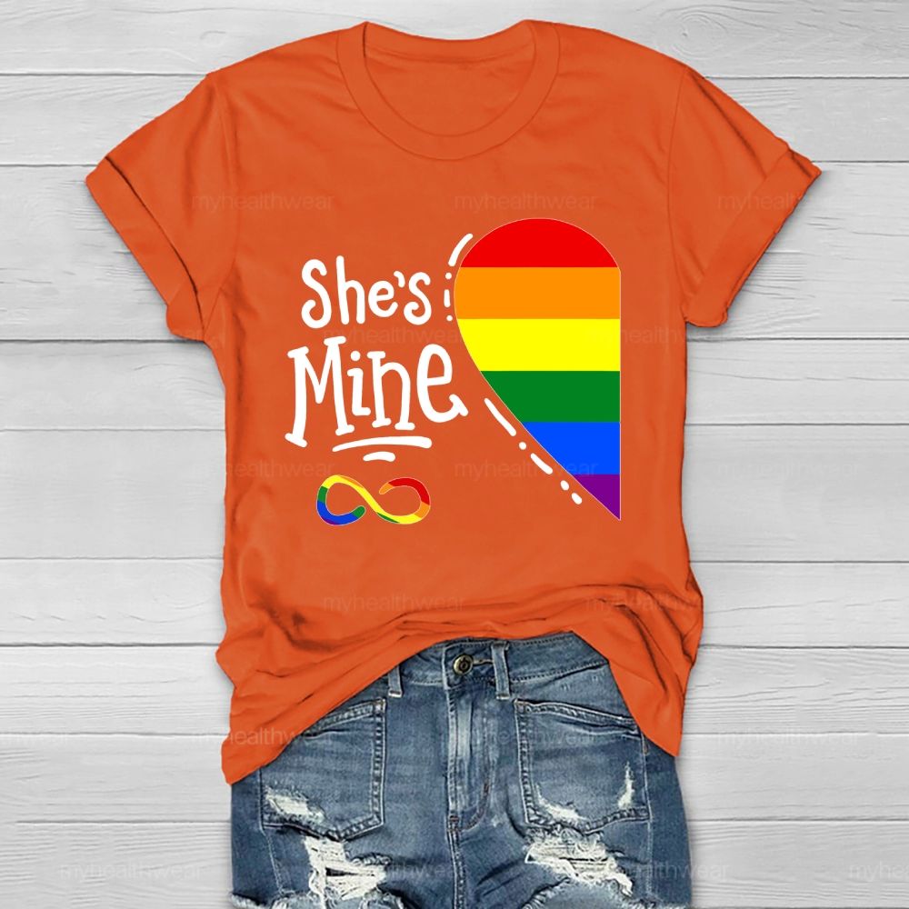 She's Mine Healthwear T-shirt