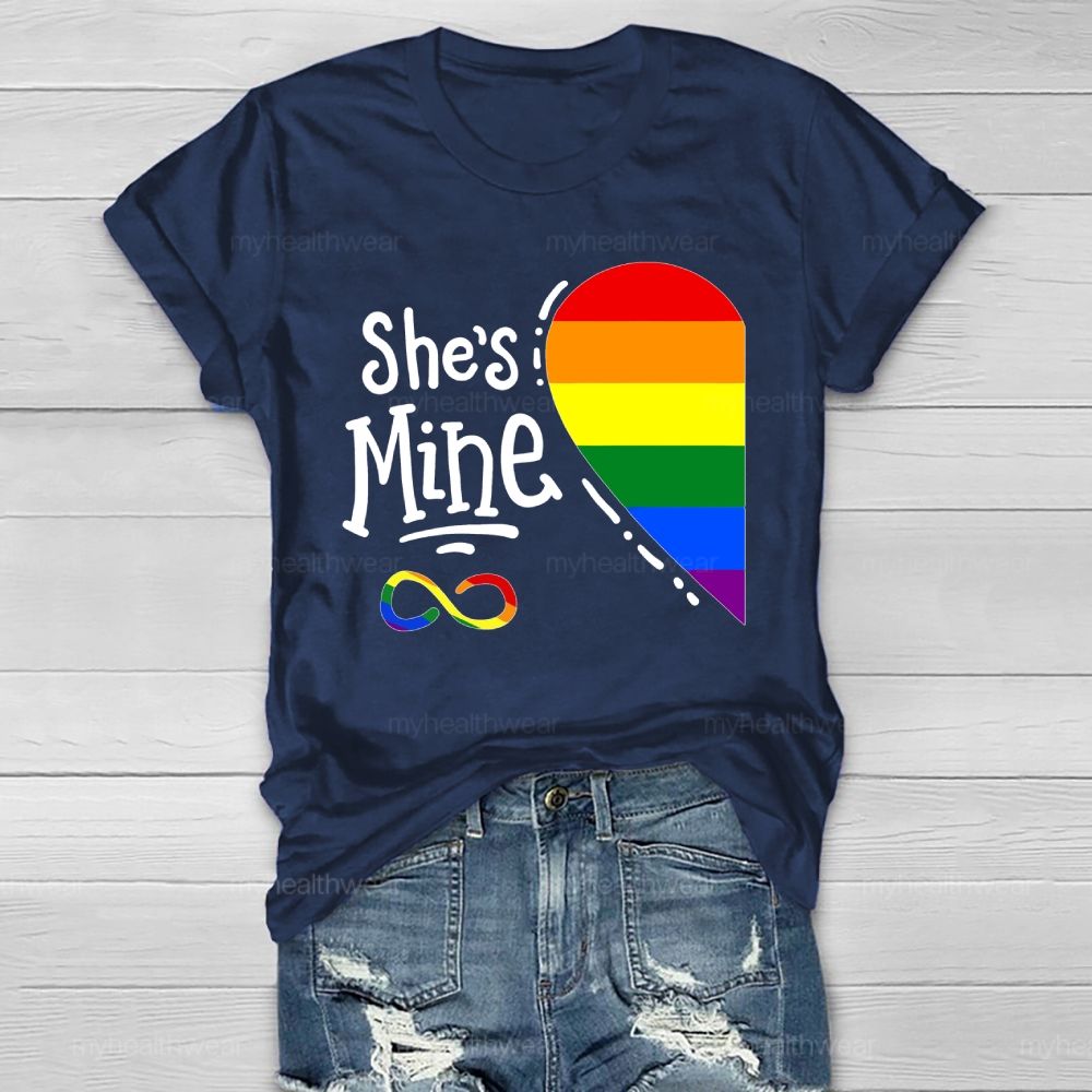 She's Mine Healthwear T-shirt