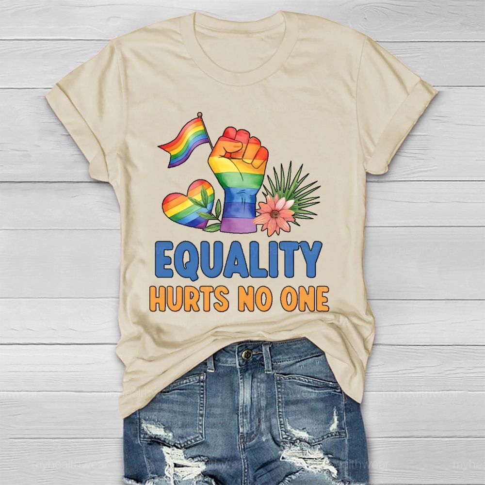Equality Hurts No One Healthwear T-shirt