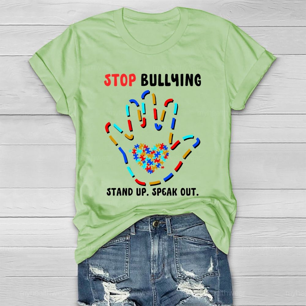 Stop Bullying Stand Up Speak Out Healthwear T-shirt