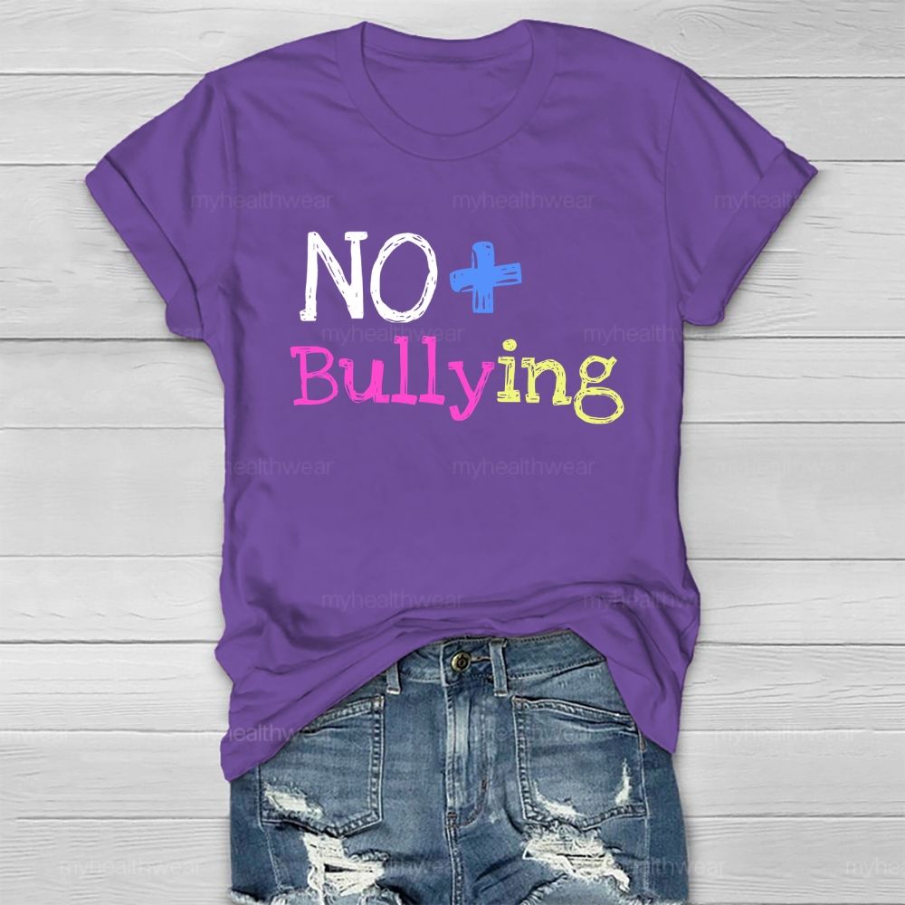 No Bullying Healthwear T-shirt