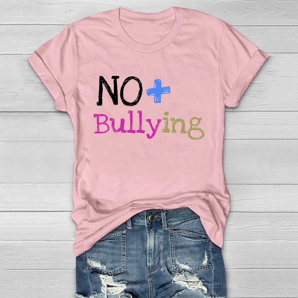 No Bullying Healthwear T-shirt