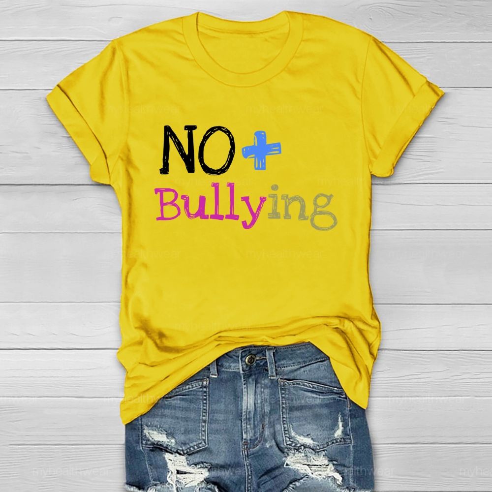 No Bullying Healthwear T-shirt