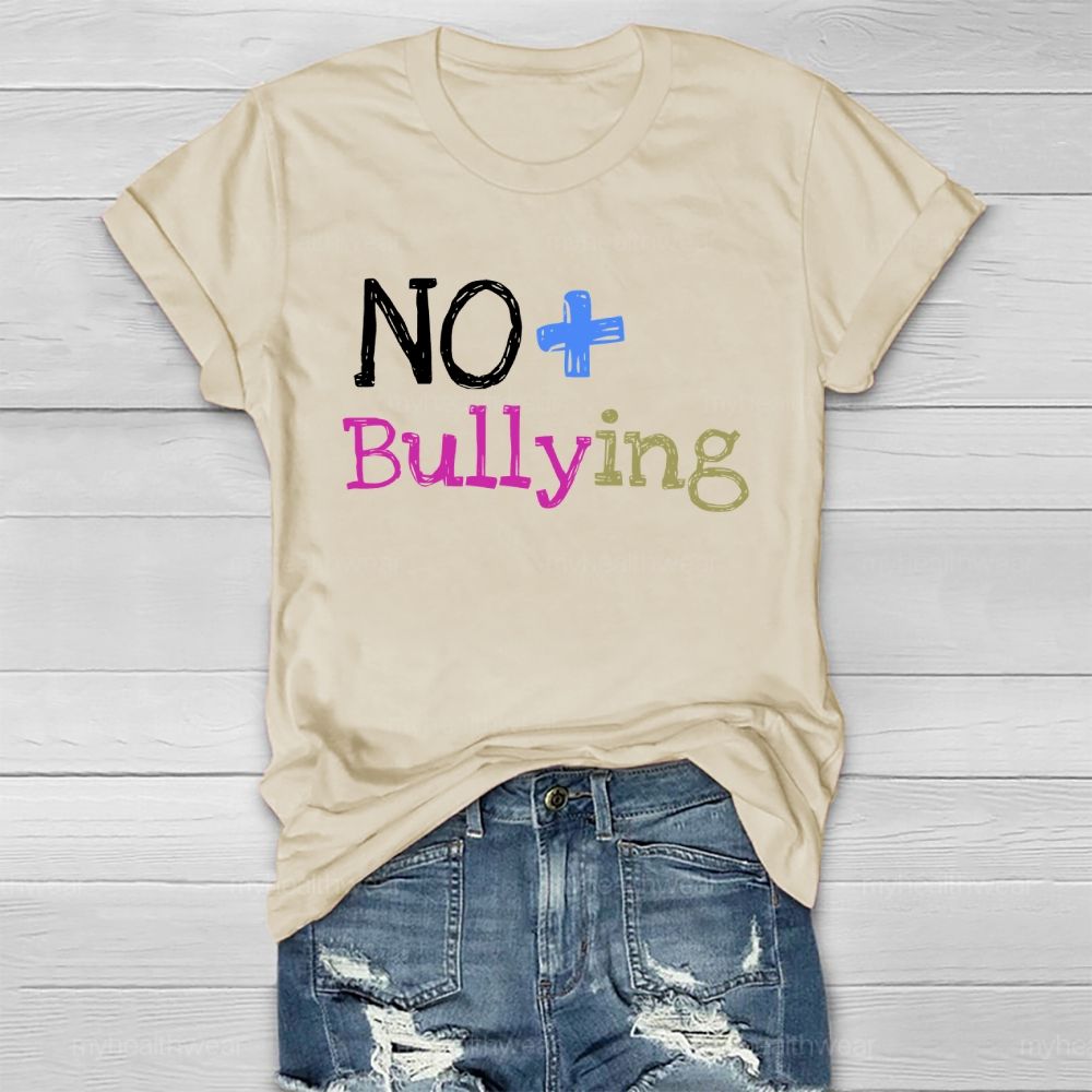 No Bullying Healthwear T-shirt