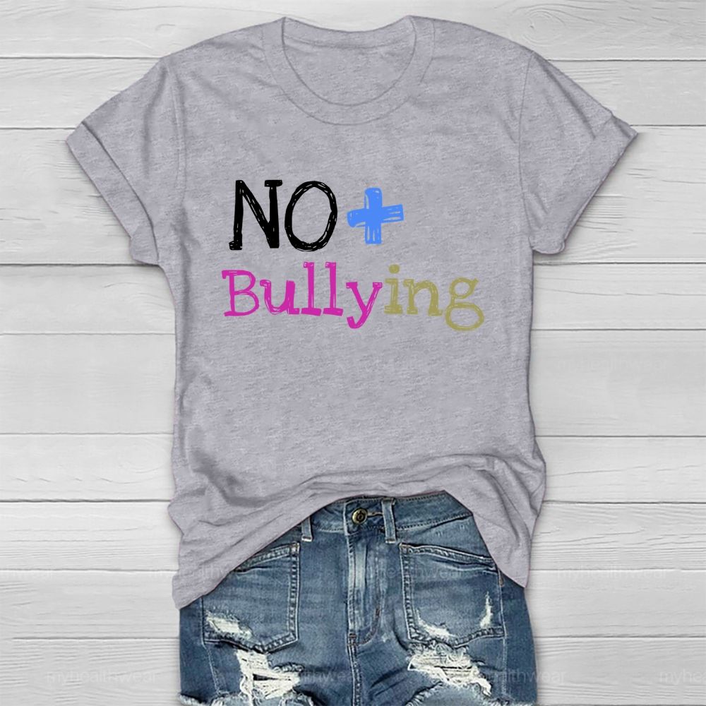 No Bullying Healthwear T-shirt