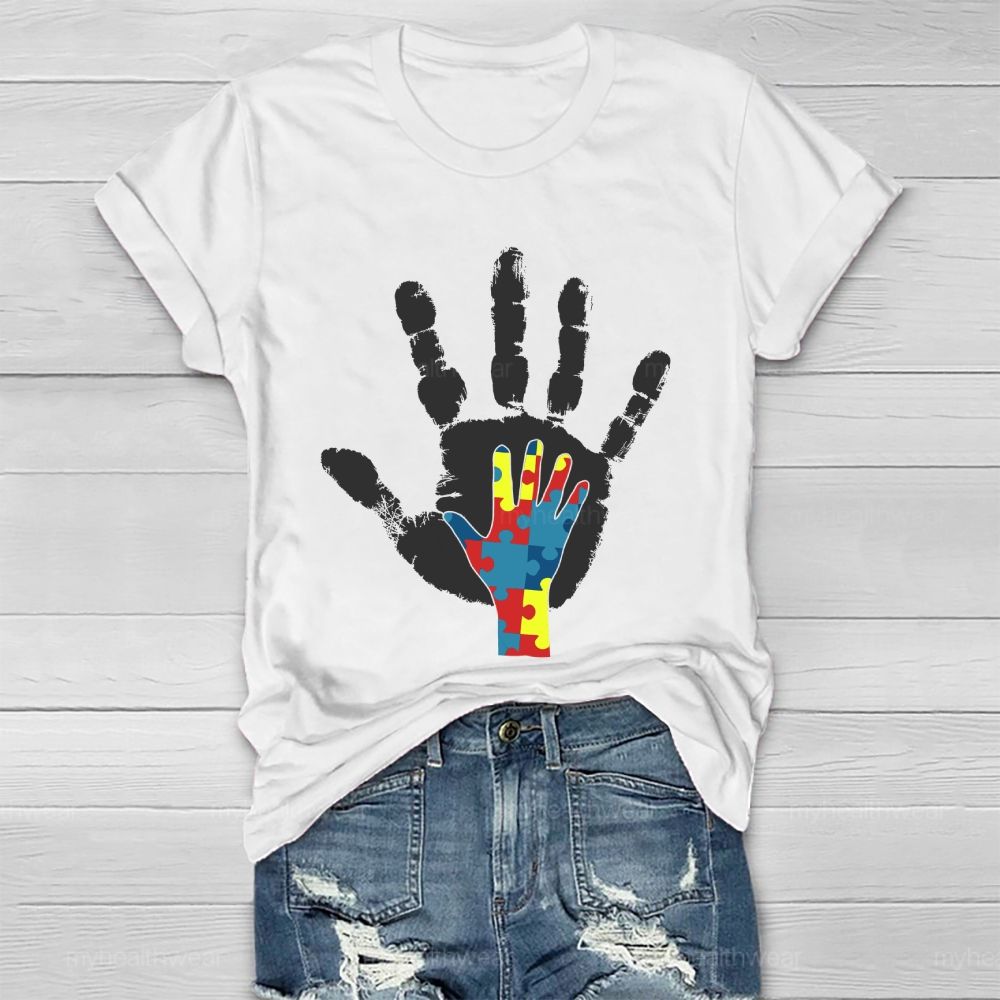 Autism  Palm Healthwear T-shirt