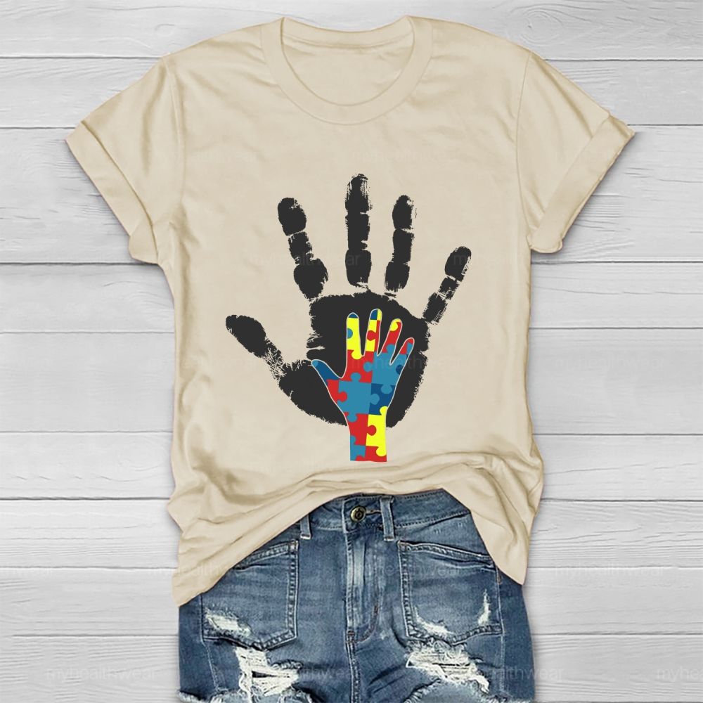 Autism  Palm Healthwear T-shirt
