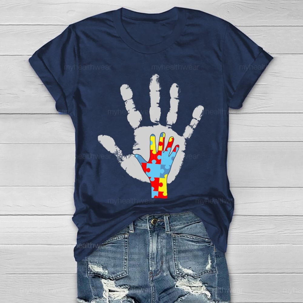 Autism  Palm Healthwear T-shirt