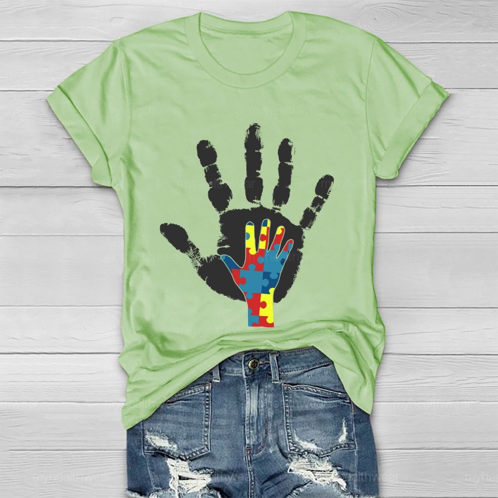 Autism  Palm Healthwear T-shirt