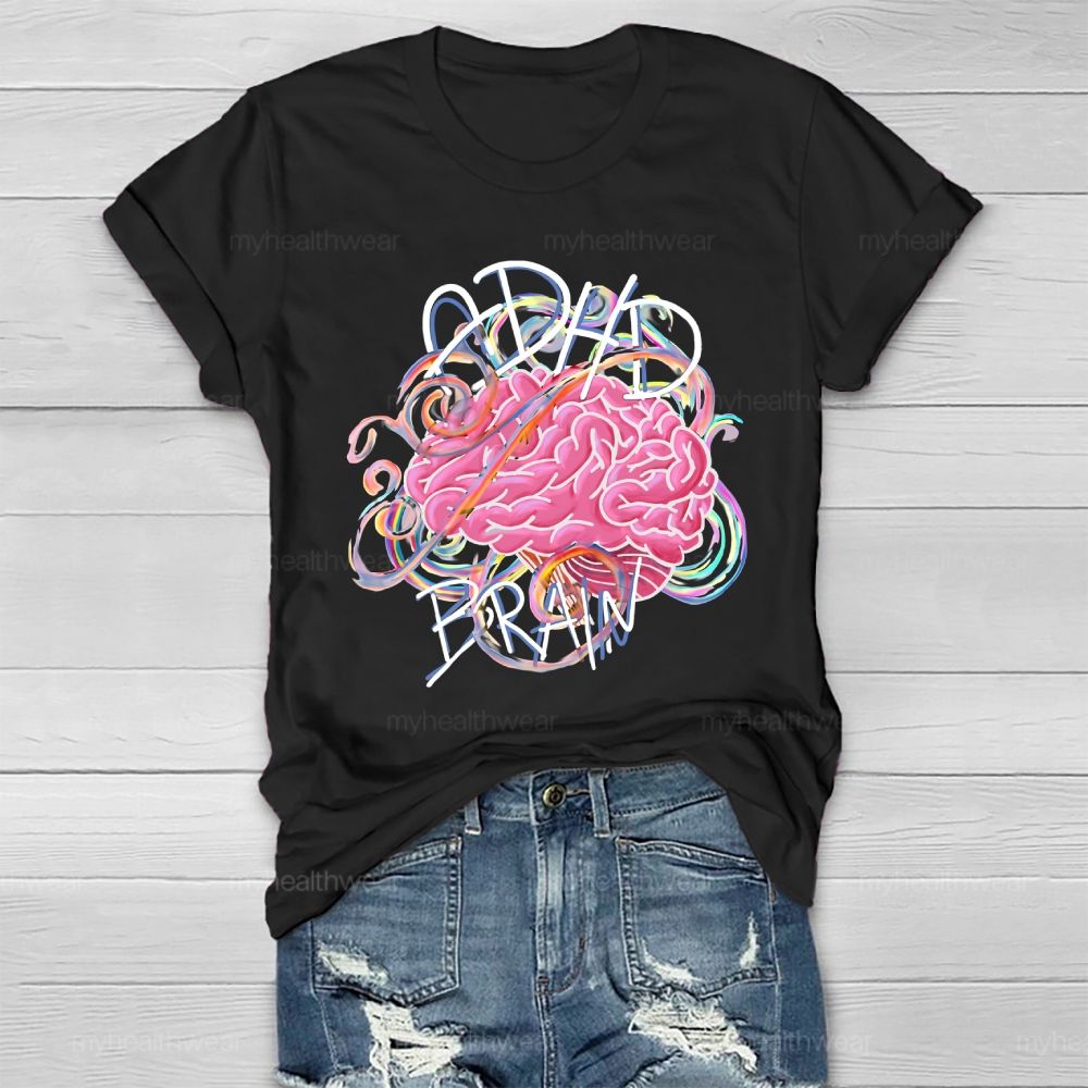 ADHD Brain Healthwear T-shirt