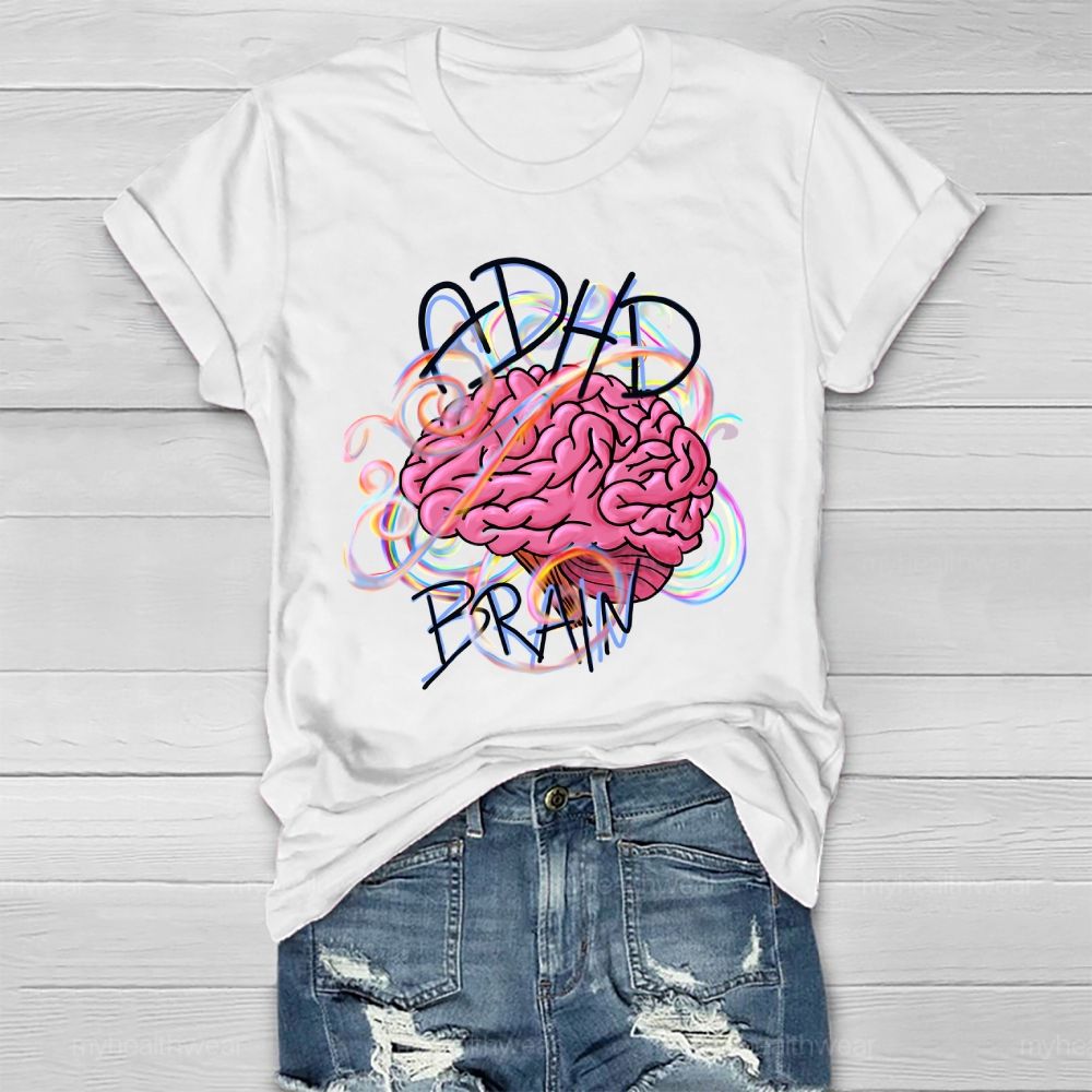 ADHD Brain Healthwear T-shirt