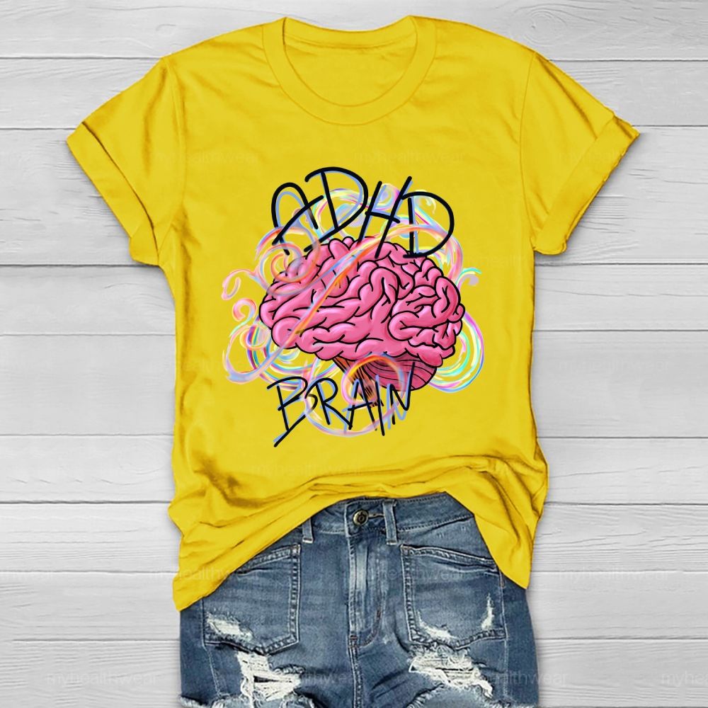 ADHD Brain Healthwear T-shirt